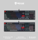 Rexus K9G / K9-G Keyboard Fortress Wired Gaming Keyboard RGB